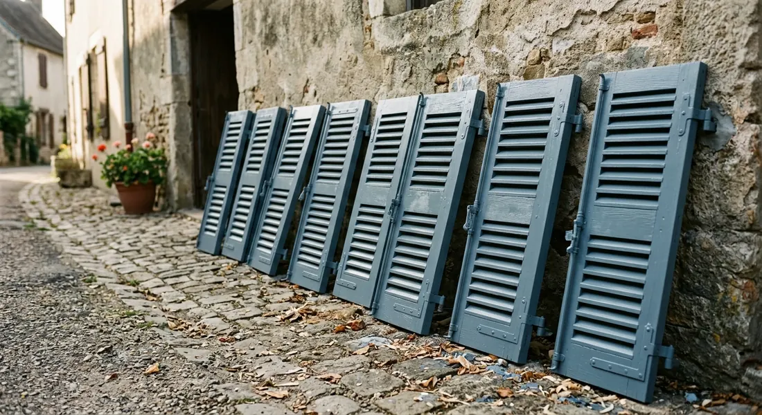 Volets bois, Marseille 9e