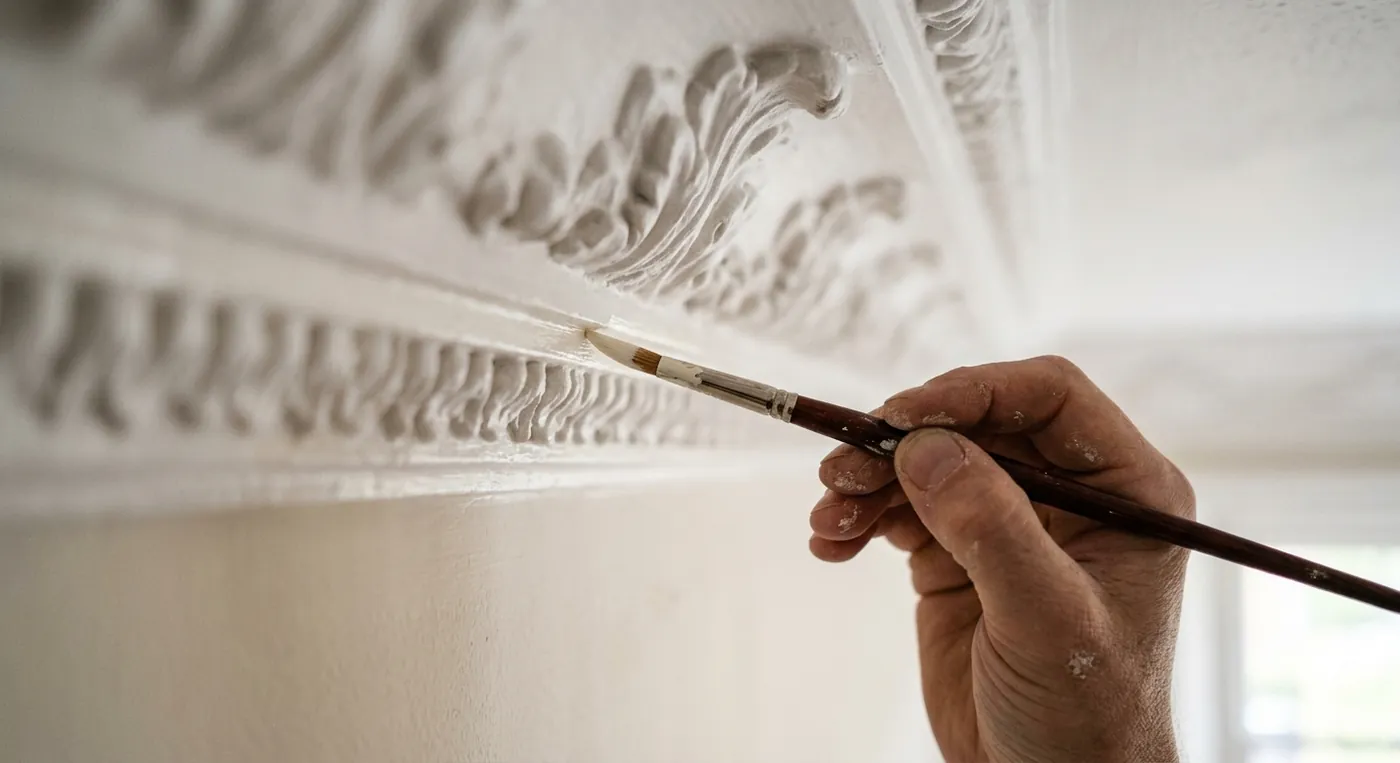 Préparation du support avant peinture sur un chantier à Allauch